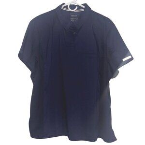 Cherokee Workwear Revolution Navy Polo Shirt 2XL Stretch & Easy Care Women's Scr